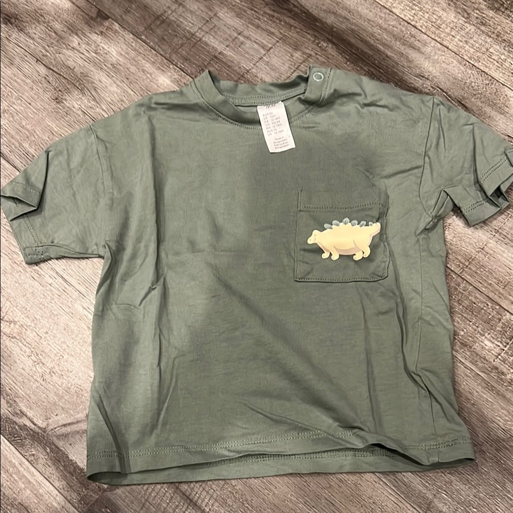 H&M Green Short Sleeve Tee